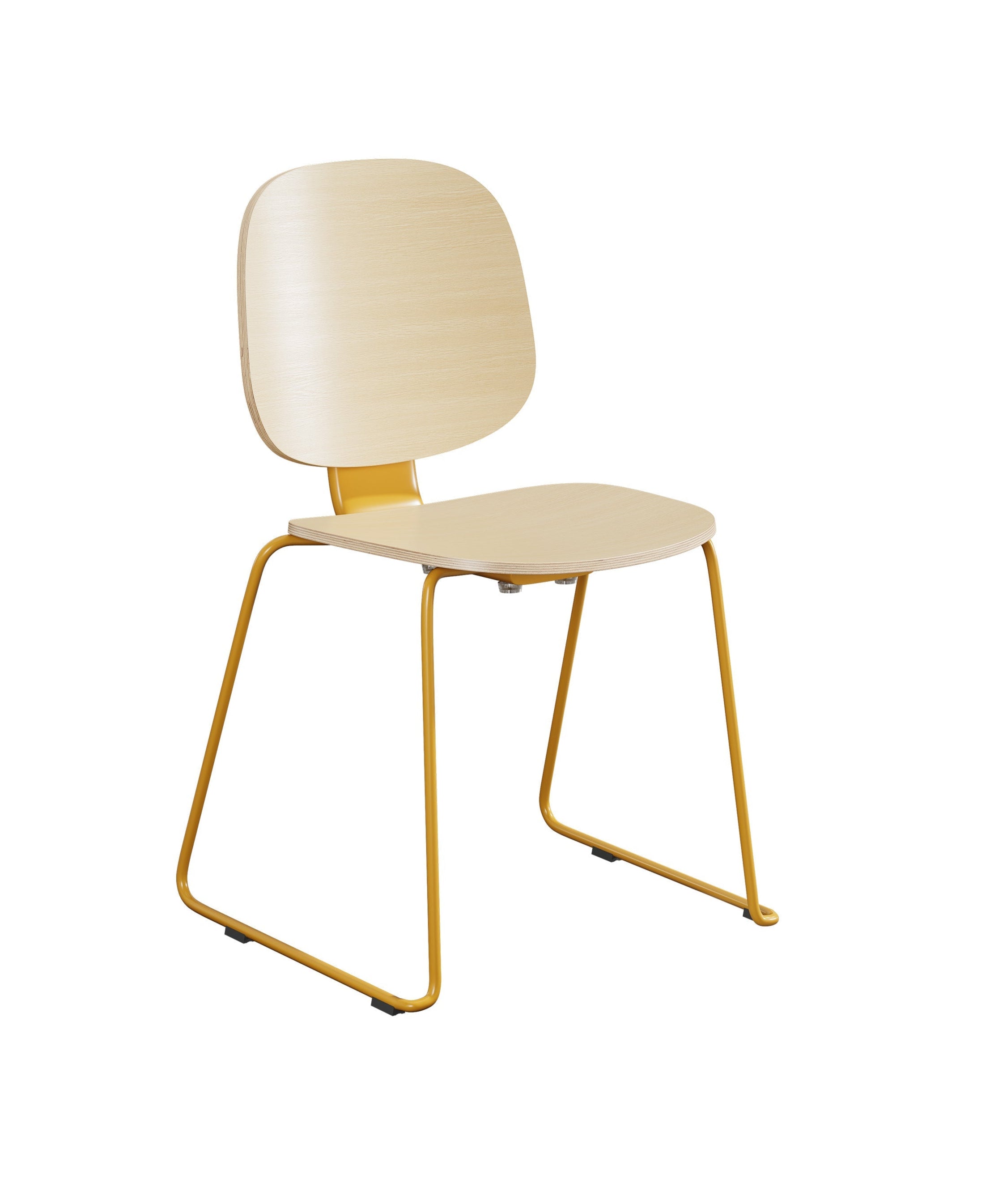 Sled Metal Chair - Batger Australia