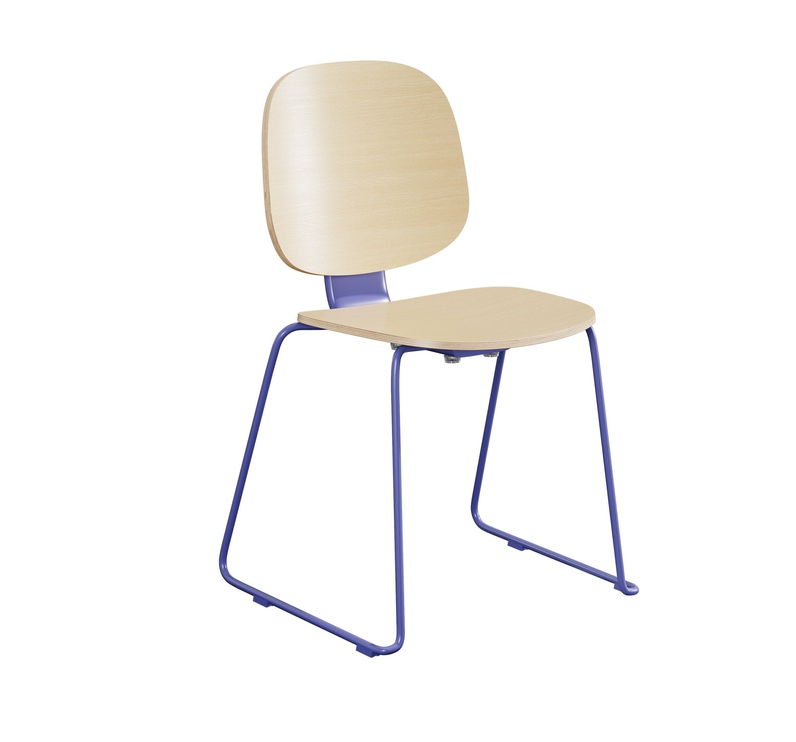 Sled Metal Chair - Batger Australia