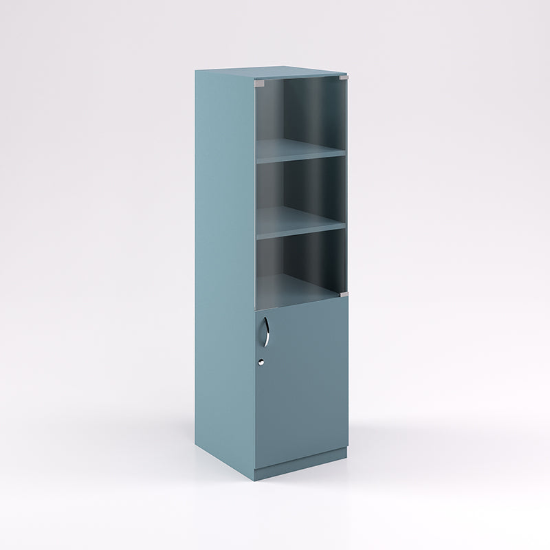 Glass Single Door Bookcase - Batger Australia