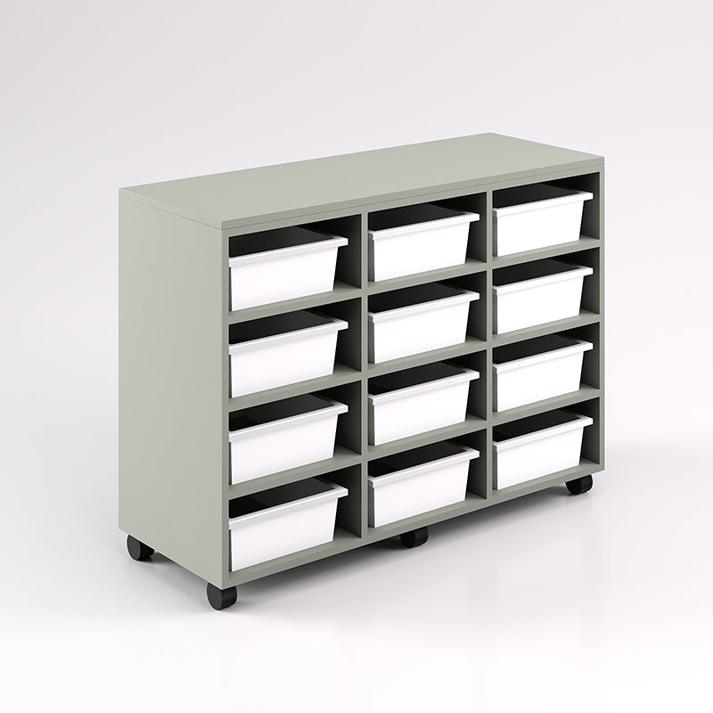 Mobile Tote Tray Unit - 12 Tray