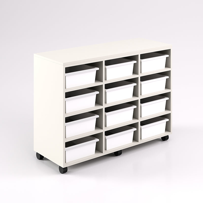 Mobile Tote Tray Unit - 12 Tray