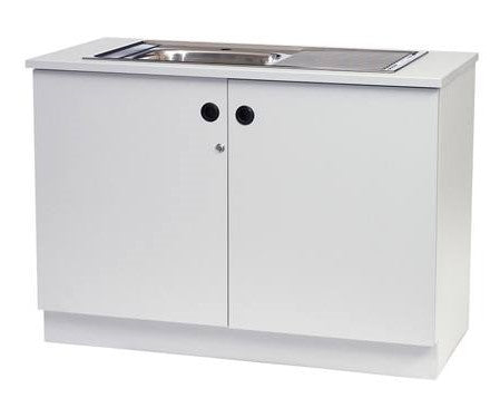 Left Handed Bench Cupboard with Sink - Batger Australia