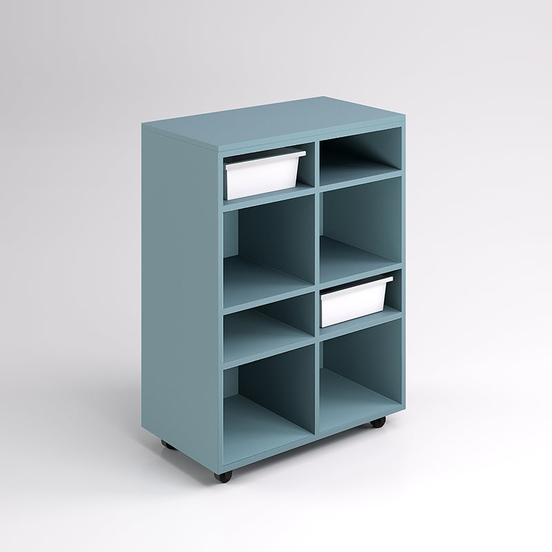 Bench Cupboard With Shelving & 4 Tray