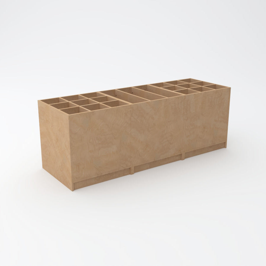 Triple Rack Cricket Bat Storage