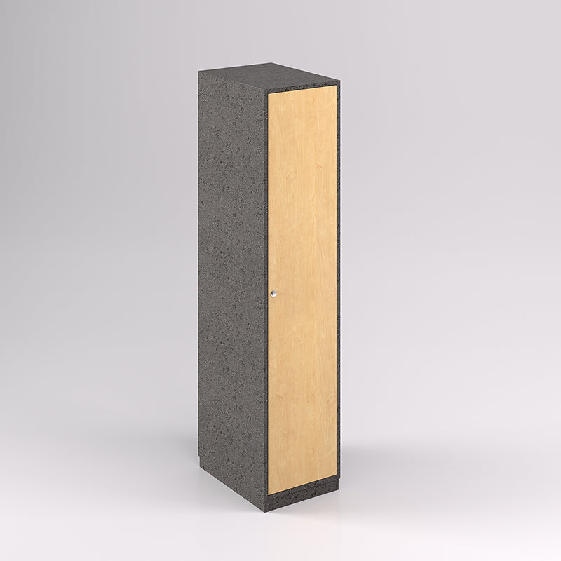 Single Door Timber Locker