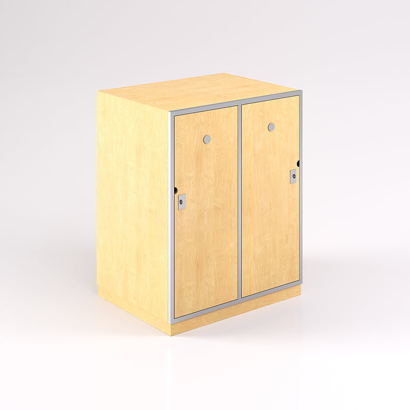 Two Door Horizontal Steel Frame Locker