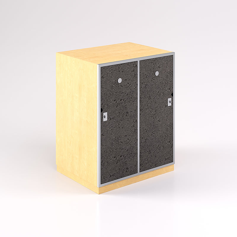Two Door Horizontal Steel Frame Locker
