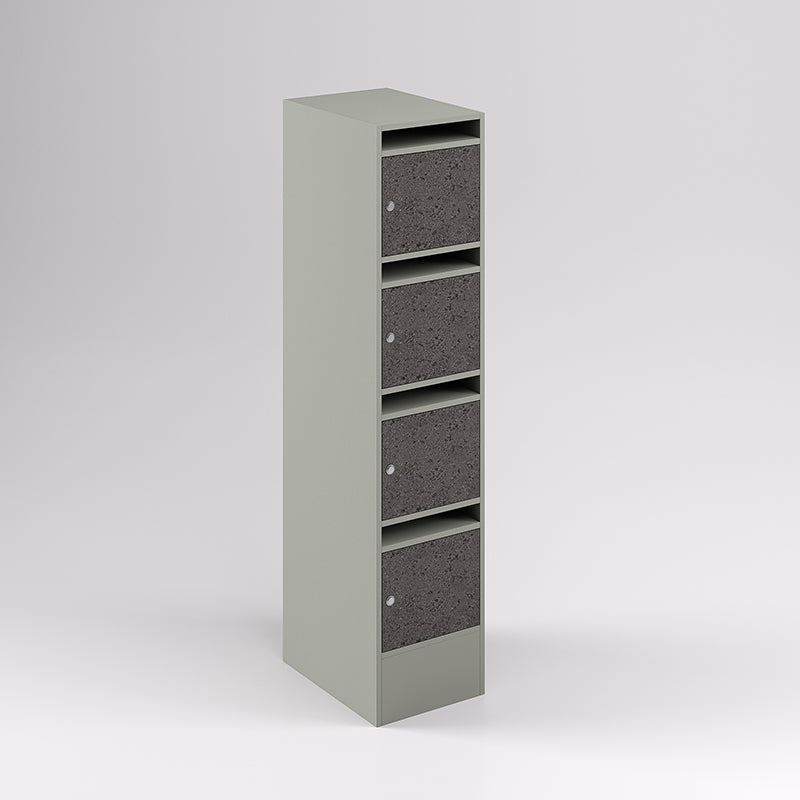 4 Door Pigeon Hole Timber Locker