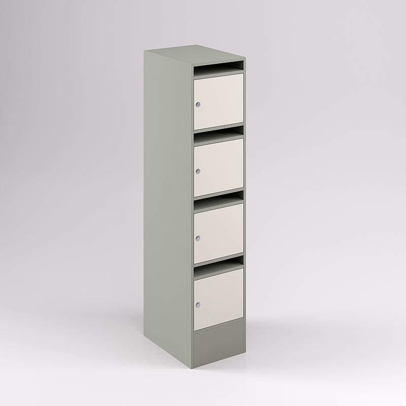4 Door Pigeon Hole Timber Locker