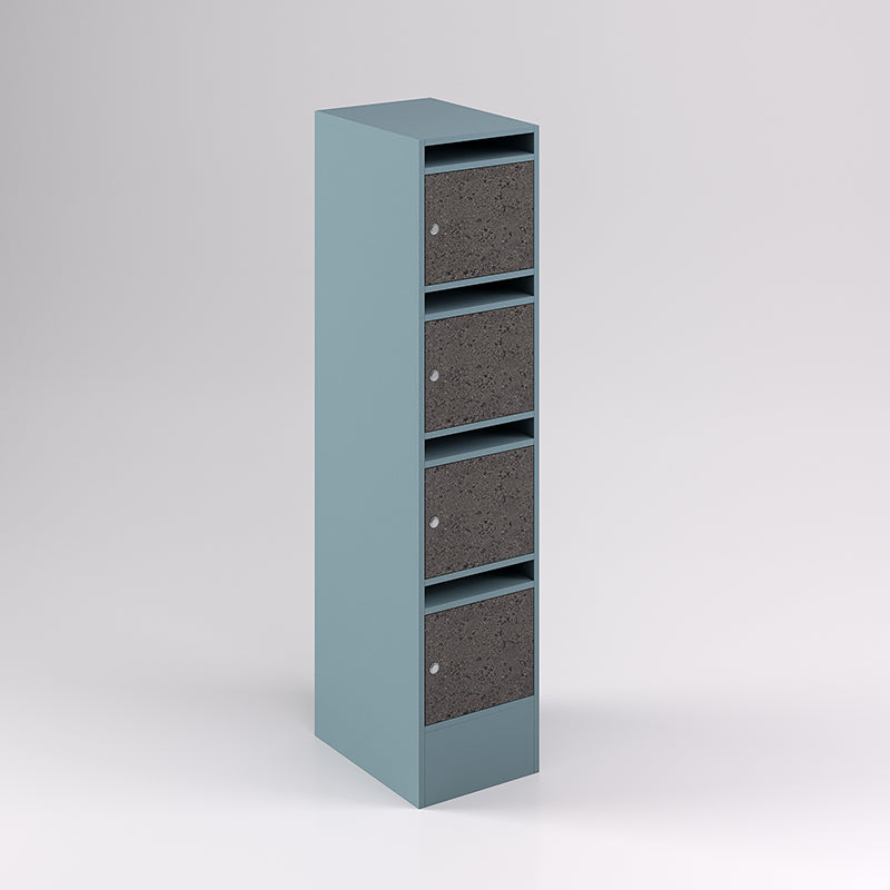 4 Door Pigeon Hole Timber Locker