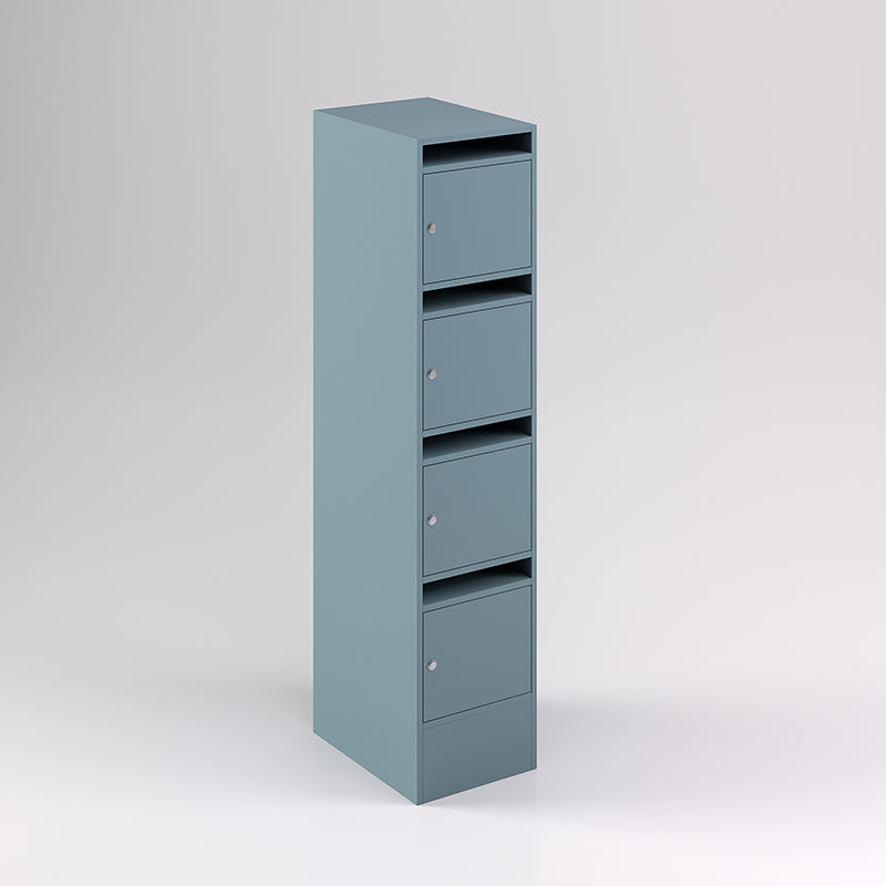 4 Door Pigeon Hole Timber Locker