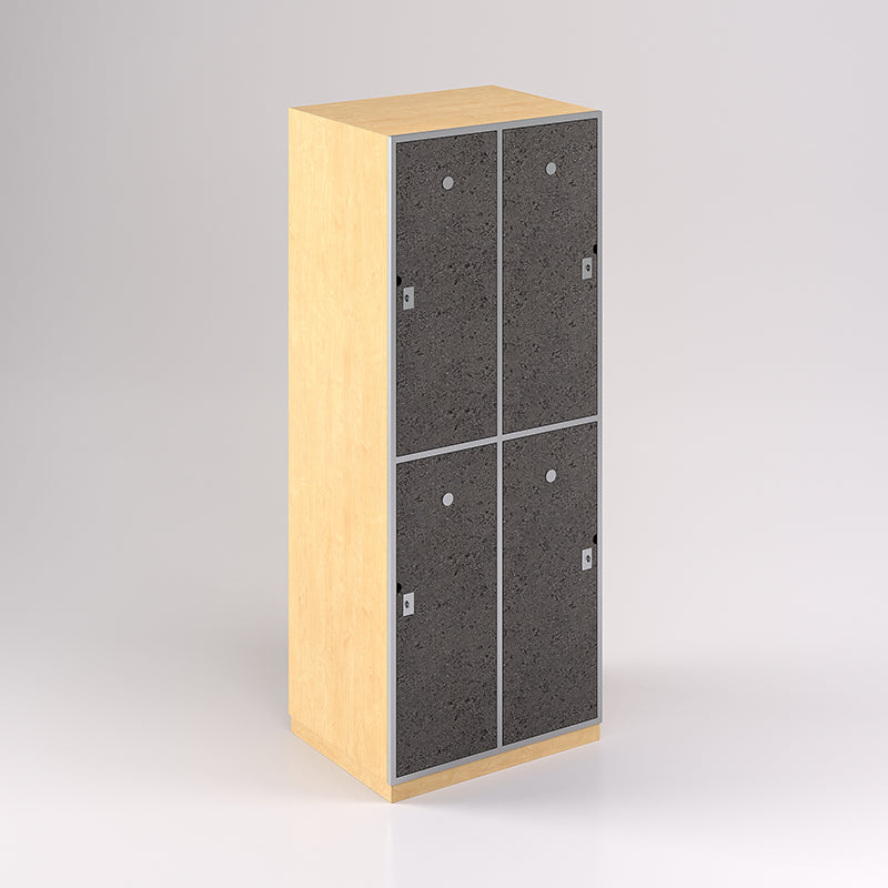 Six Door Steel Frame Locker (3H X 2W) - Batger Australia