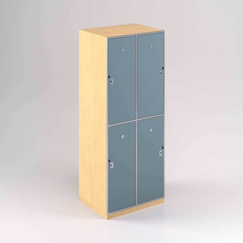 Six Door Steel Frame Locker (3H X 2W) - Batger Australia