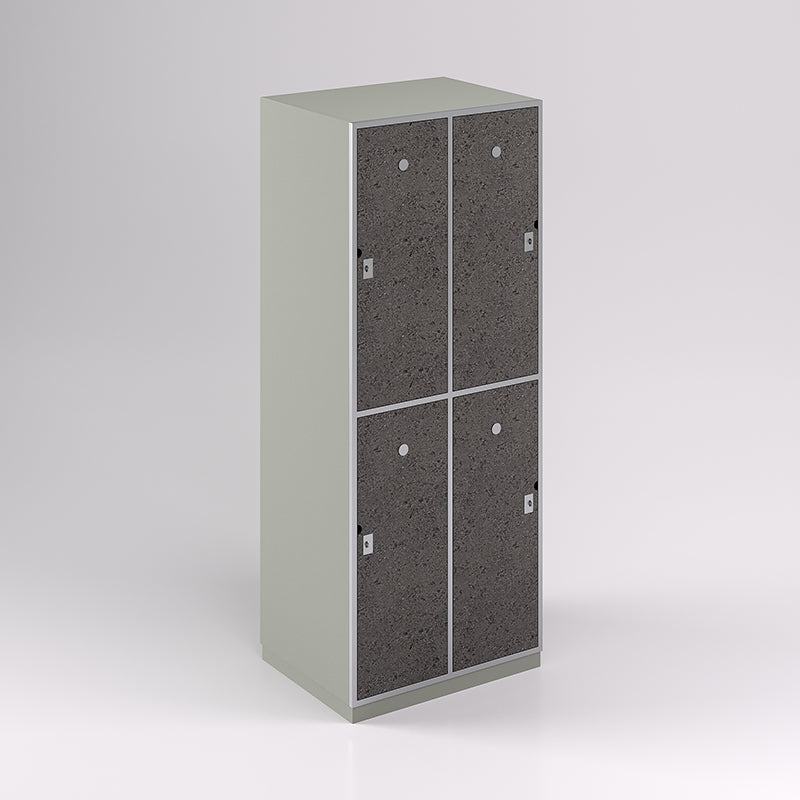 Six Door Steel Frame Locker (3H X 2W) - Batger Australia