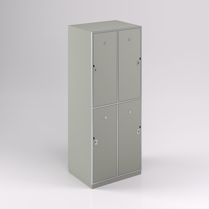 Six Door Steel Frame Locker (3H X 2W) - Batger Australia