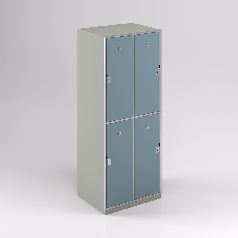 Six Door Steel Frame Locker (3H X 2W) - Batger Australia