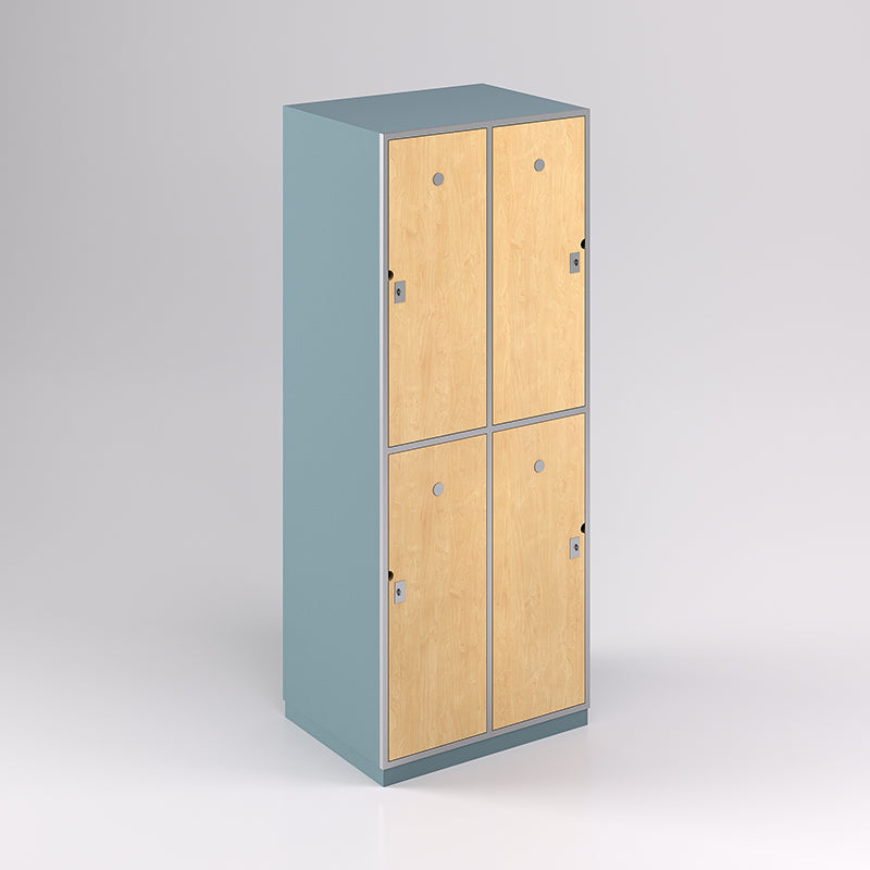Six Door Steel Frame Locker (3H X 2W) - Batger Australia