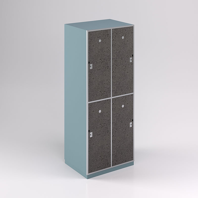 Six Door Steel Frame Locker (3H X 2W) - Batger Australia