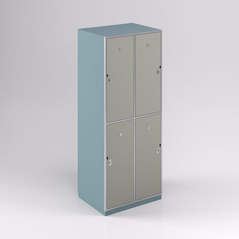 Six Door Steel Frame Locker (3H X 2W) - Batger Australia