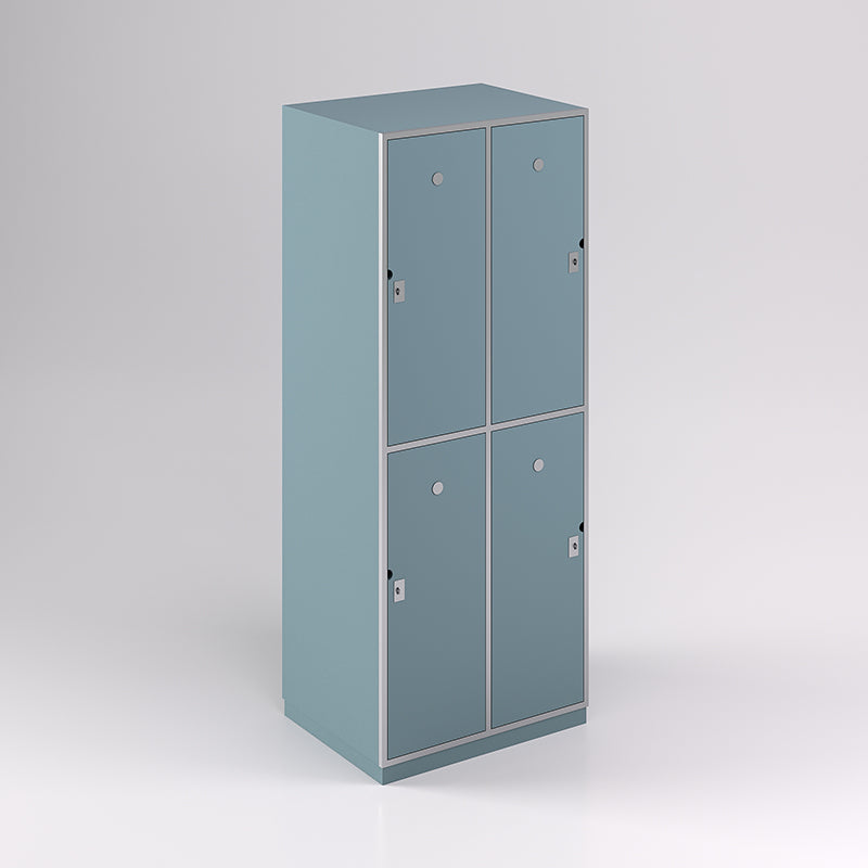 Six Door Steel Frame Locker (3H X 2W) - Batger Australia