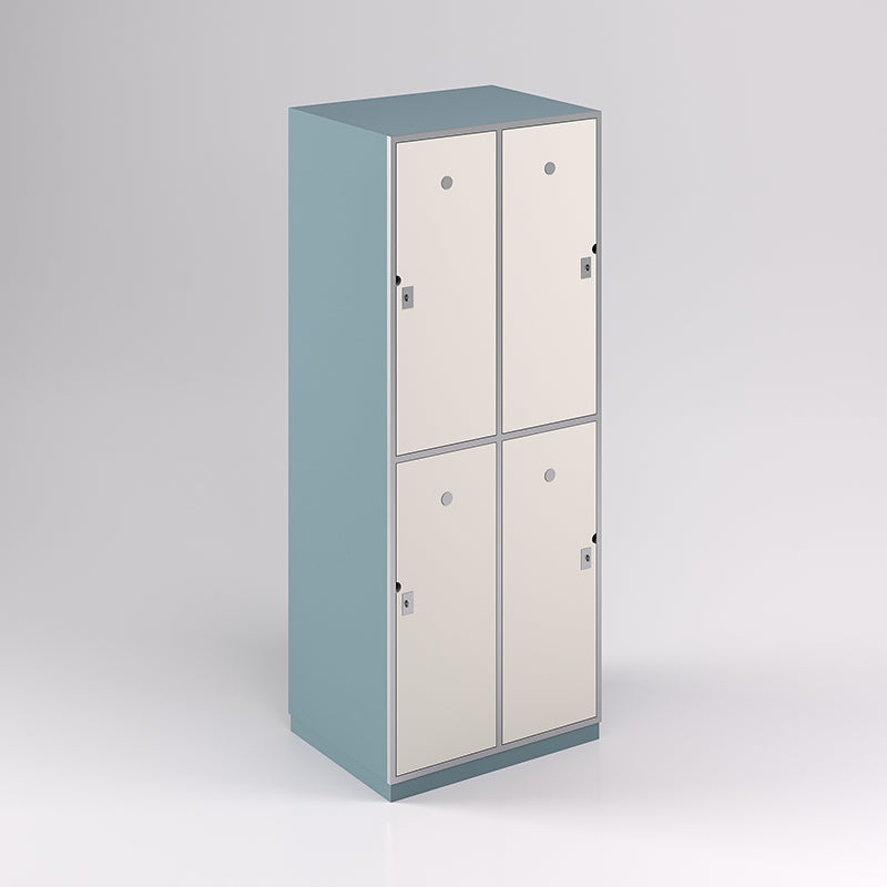 Six Door Steel Frame Locker (3H X 2W) - Batger Australia