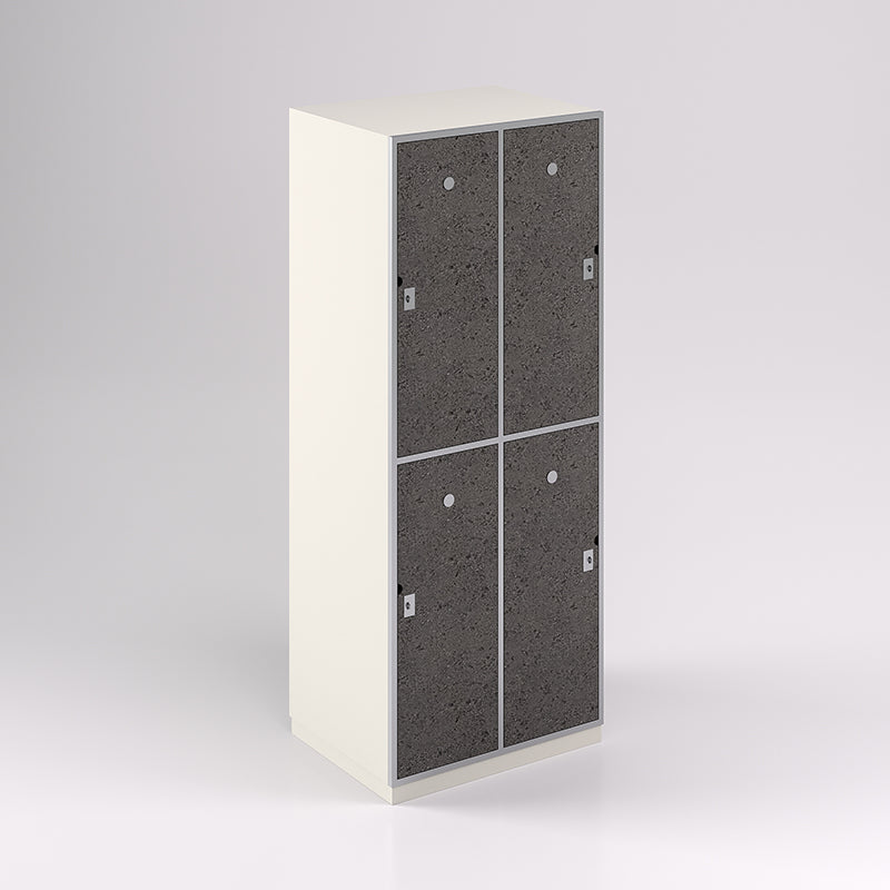 Six Door Steel Frame Locker (3H X 2W) - Batger Australia