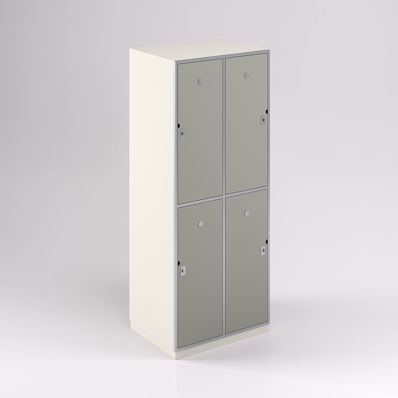 Six Door Steel Frame Locker (3H X 2W) - Batger Australia