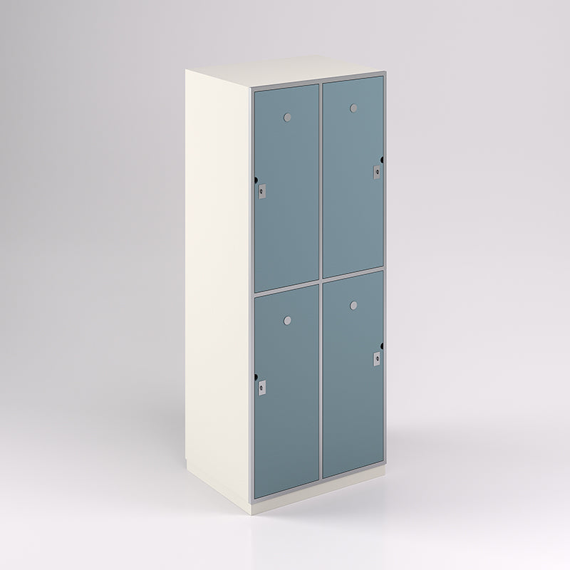 Six Door Steel Frame Locker (3H X 2W) - Batger Australia