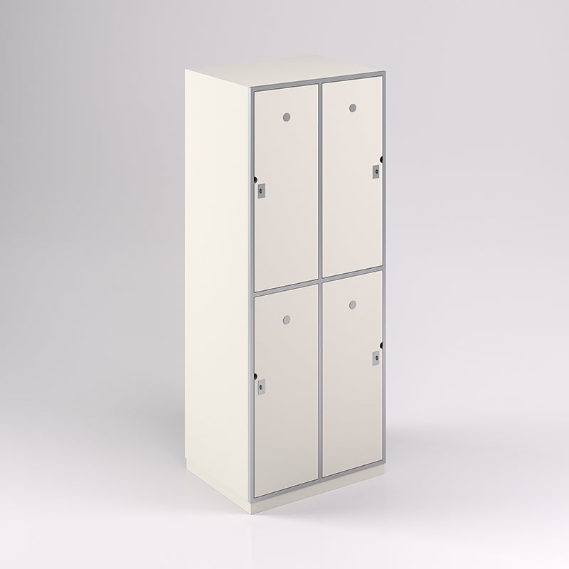 Six Door Steel Frame Locker (3H X 2W) - Batger Australia