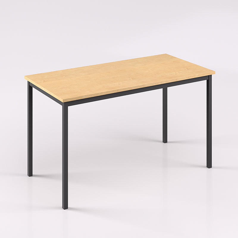 Slimline Dual Desk Curly Birch - Batger Australia