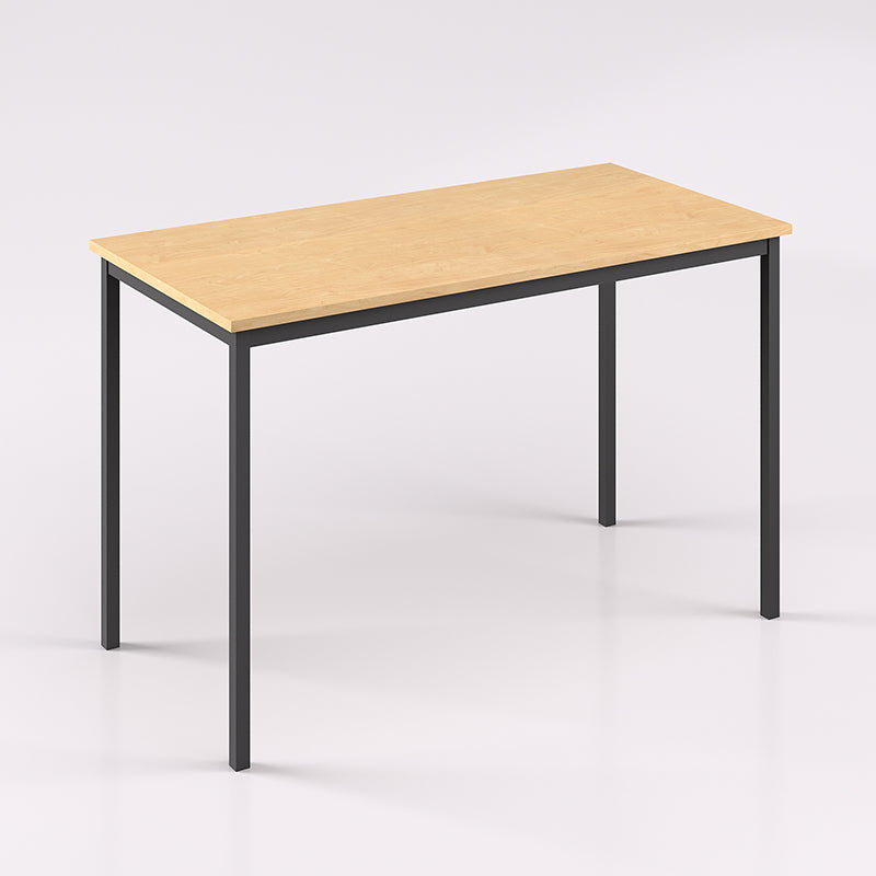 Slimline Dual Desk Curly Birch - Batger Australia