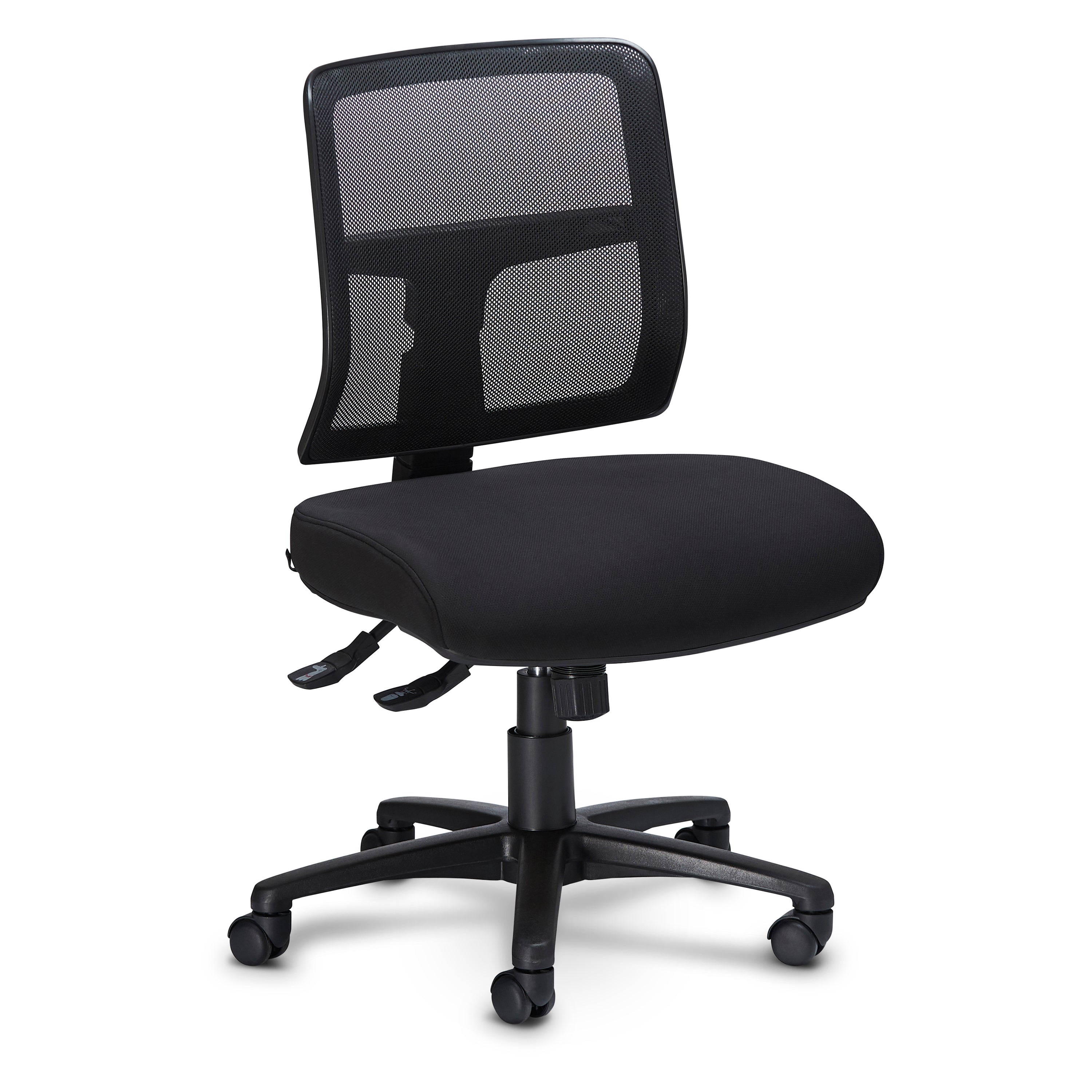 Mesh Chair Medium Back - No Arms - Batger Australia