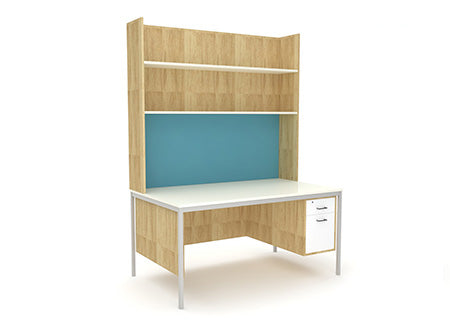 Armidale Desk and Hutch - Batger Australia