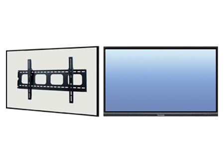 85" V9 Promethean Panel on Fixed Wall Mount - Batger Australia