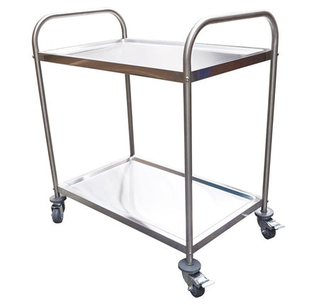S/S 2 Tier Catering Trolley - Batger Australia