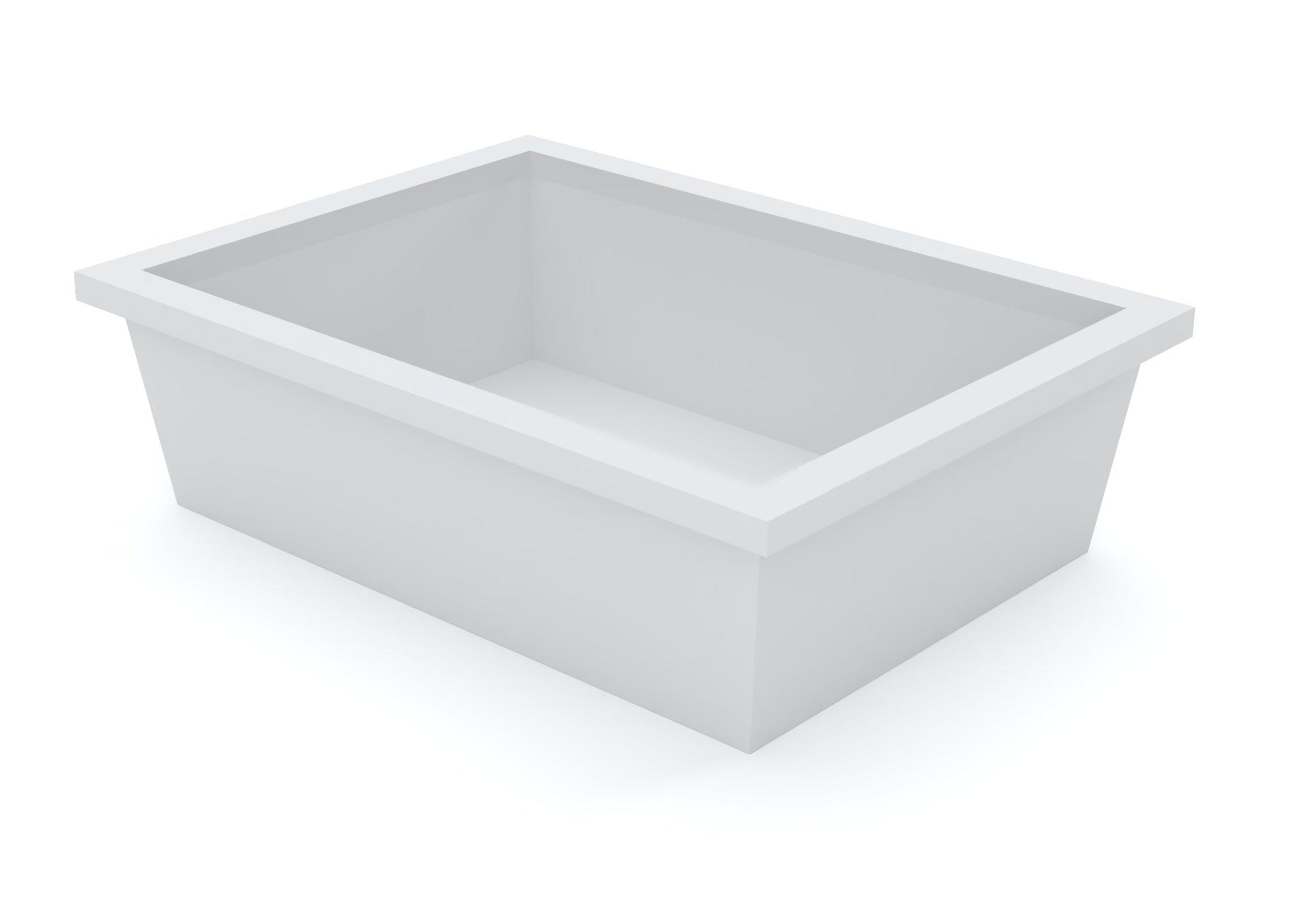 Tote Tray White - Batger Australia