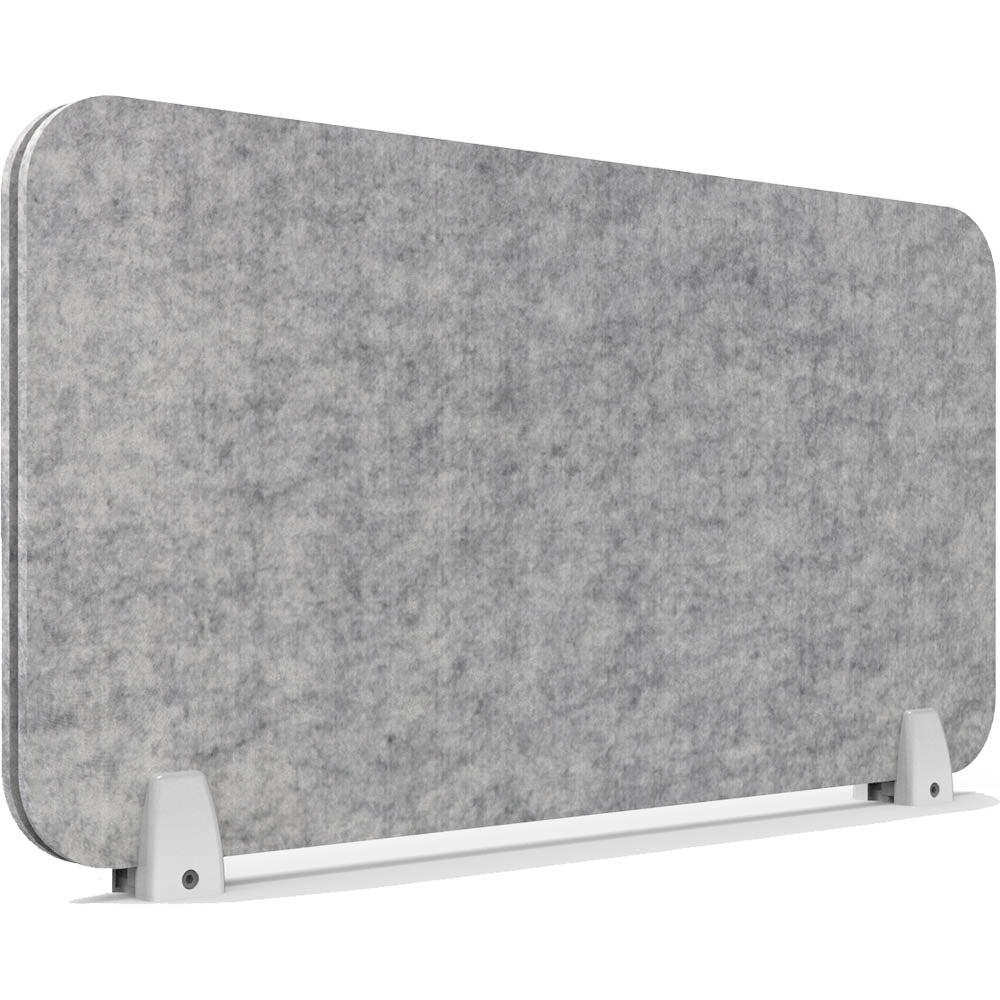 Desk Mounted Screen 750W  Marble Grey - Batger Australia