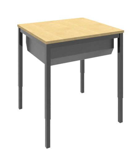 Single 4 Leg Adjustable Height With Tray - Batger Australia