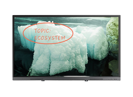 65" Interative Flat Panel & Fxd Hght Wb - Batger Australia