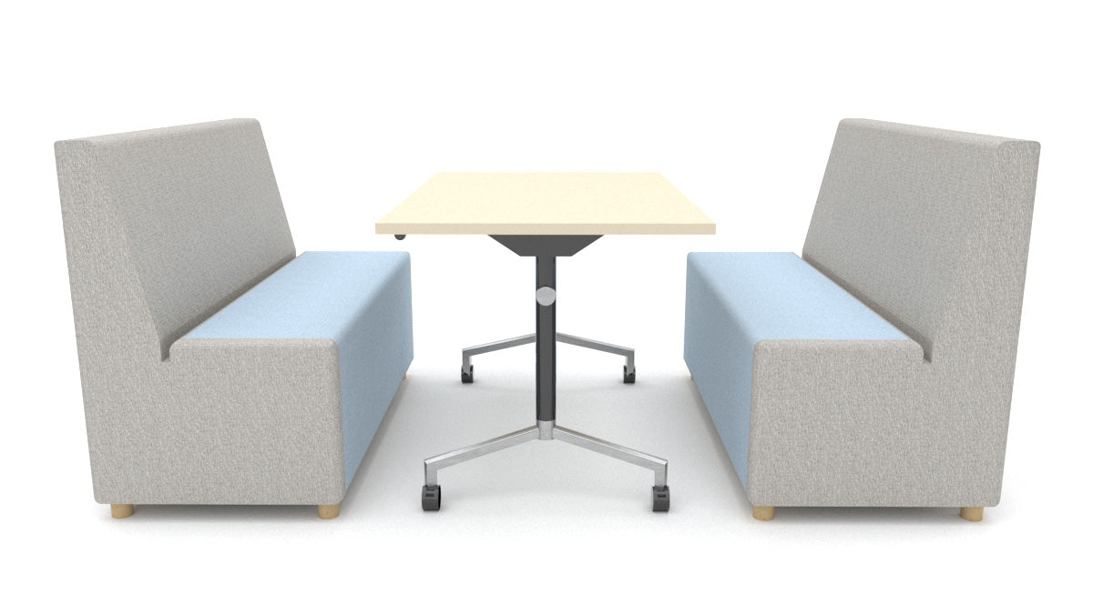 Booth Suite - 2 X Lounges 1 X Flip Table - Batger Australia