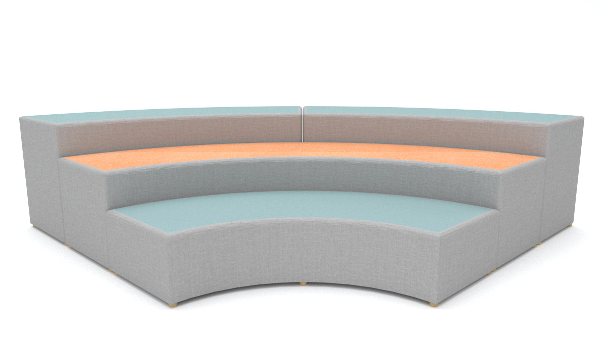 Soft Theatre Ottoman Suite - 8 Pieces - Batger Australia
