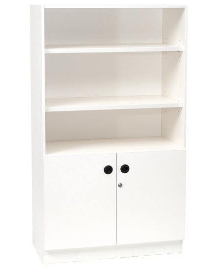 Bookcase, Open,2 Door, 880 X 470 X 1540 - Batger Australia