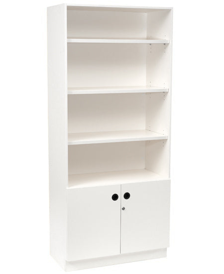 Bookcase, Open, 2 Door 880 X 470 X 1800H - Batger Australia