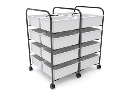 Dec - Mobile Standing Storage 16 Box - Batger Australia