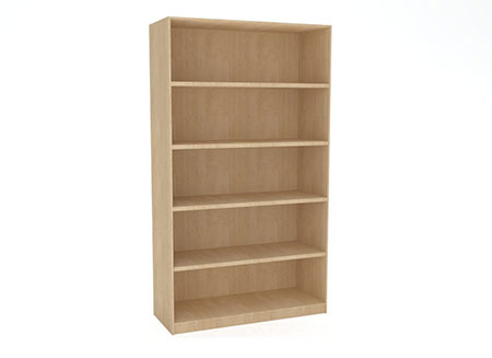 Single Sided Bookcase - 1540H - Batger Australia