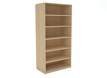 Single Sided Bookcase - 1800H - Batger Australia