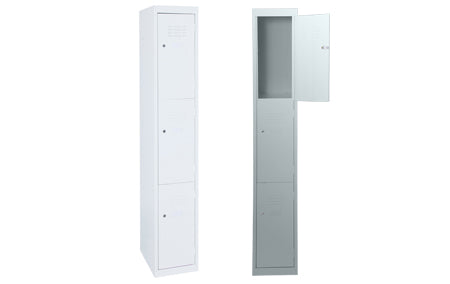 Steel Locker, 3 Door - Batger Australia