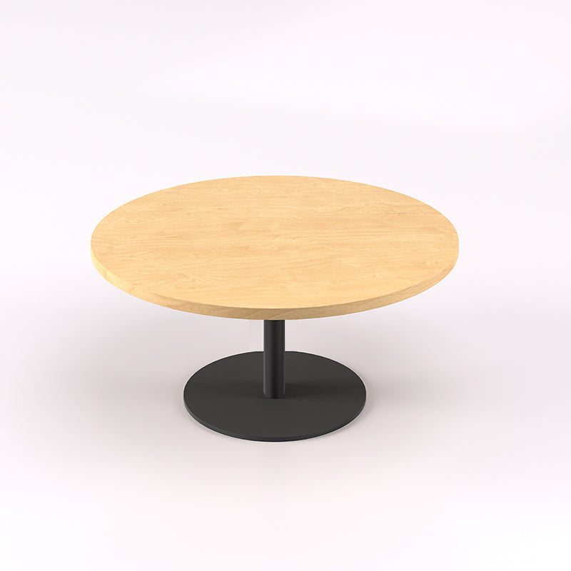 Coffee Table Steel Disc Base 900Dx400H