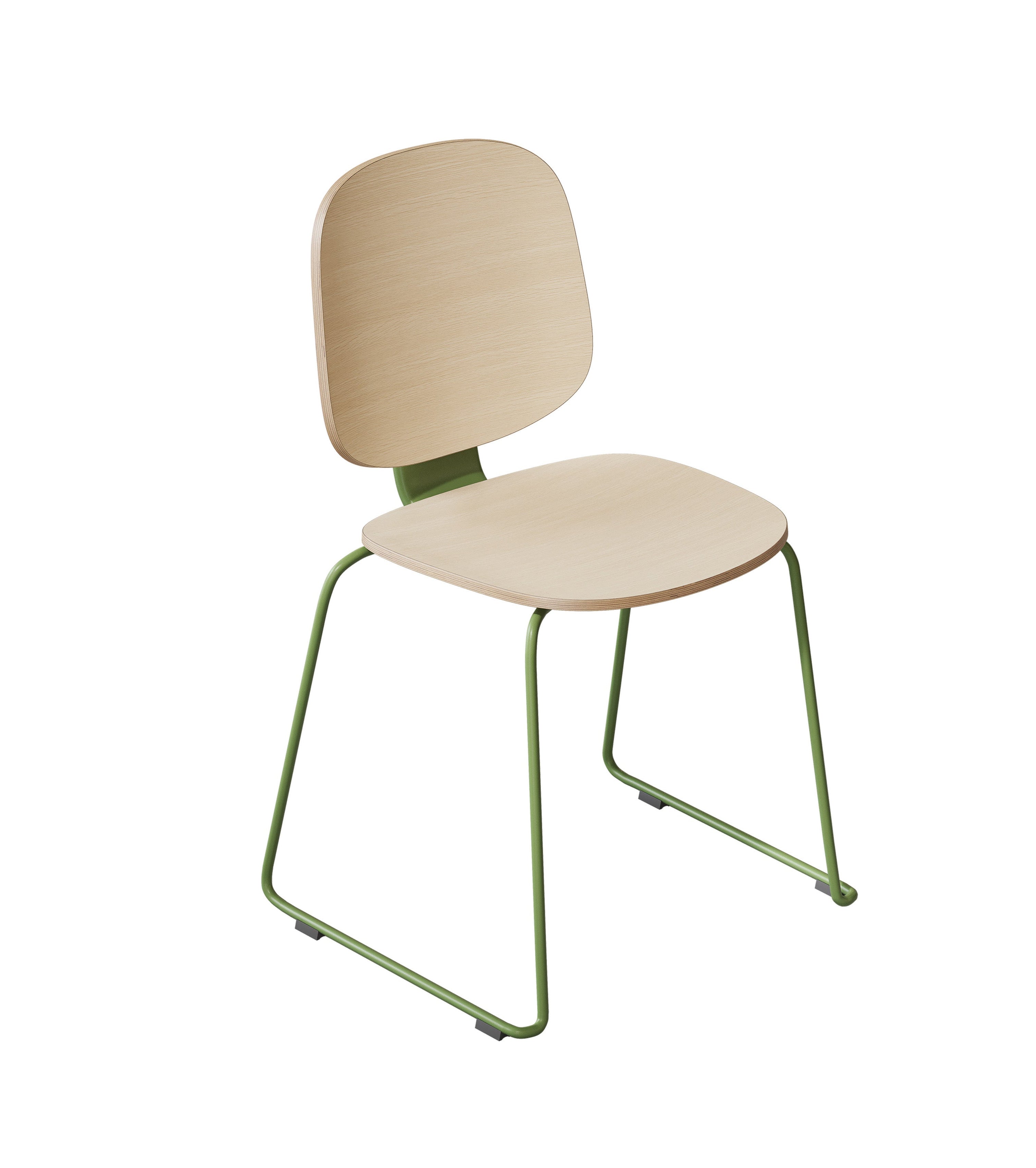 Sled Metal Chair - Batger Australia
