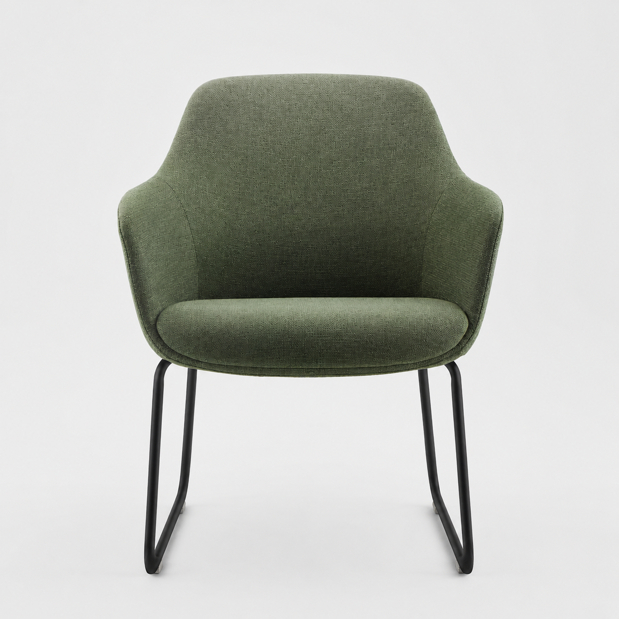 Aspen Sled Tub Chair - Olive